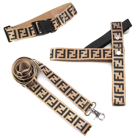 FF Dog Collar Harness & Leash Walk Kit
